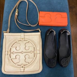 Reposh/Resale Tory Burch crossbody, wallet, shoes (6.5)